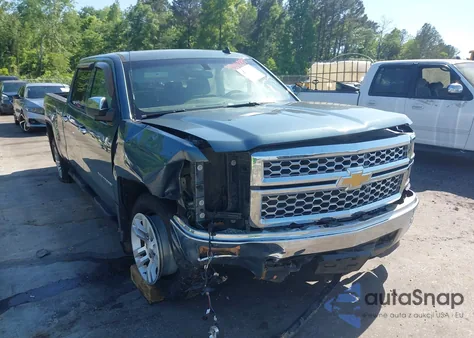 2014 Chevrolet Silverado 1500 1Lt из США, поврежденный, VIN 3GCUKREC2EG160306